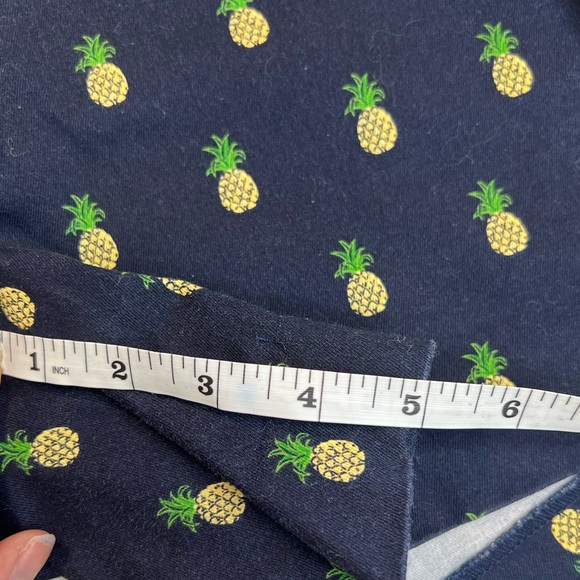 J. Crew Pineapple Print Stretch Chino Shorts Size 12 - Picture 7 of 12